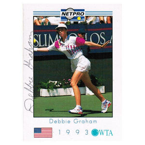 Debbie Graham Signed Women`s Card Memorabilia Netpro