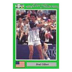 Brad Gilbert Signed Men`s Card Memorabilia Netpro