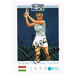 Andrea Temesvari Signed Women`s Memorabilia Netpro