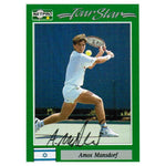 Amos Mansdorf Signed Men`s Card Memorabilia Tennis Express