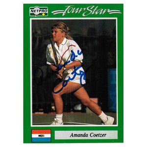 Amanda Coetzer Signed Women`s Memorabilia Tennis Express