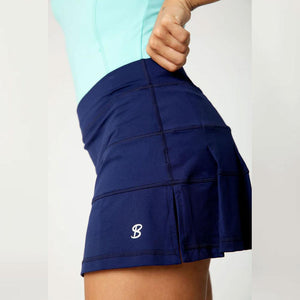 Women's UV Colors 14 Inch Tennis Skort Navy Apparel Sofibella