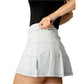 Women's UV Colors 14 Inch Tennis Skort Stone Apparel Sofibella