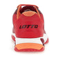 Men's Mirage 100 Speed Tennis Shoes Grenadine Red and Tawny Red Footwear Lotto