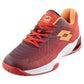 Men's Mirage 100 Speed Tennis Shoes Grenadine Red and Tawny Red Footwear Lotto