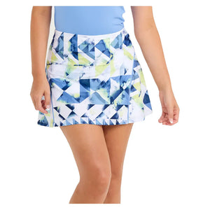 Women`s 14 inch High-Waisted Tennis Skort Kaleidoscope Apparel Sofibella