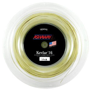 White - Kevlar 1.30/16g 360 Foot String Reel Accessories Ashaway