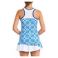 Women`s Racerback Tennis Tank Sandra Tiles Apparel Sofibella