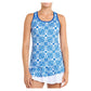 Women`s Racerback Tennis Tank Sandra Tiles Apparel Sofibella