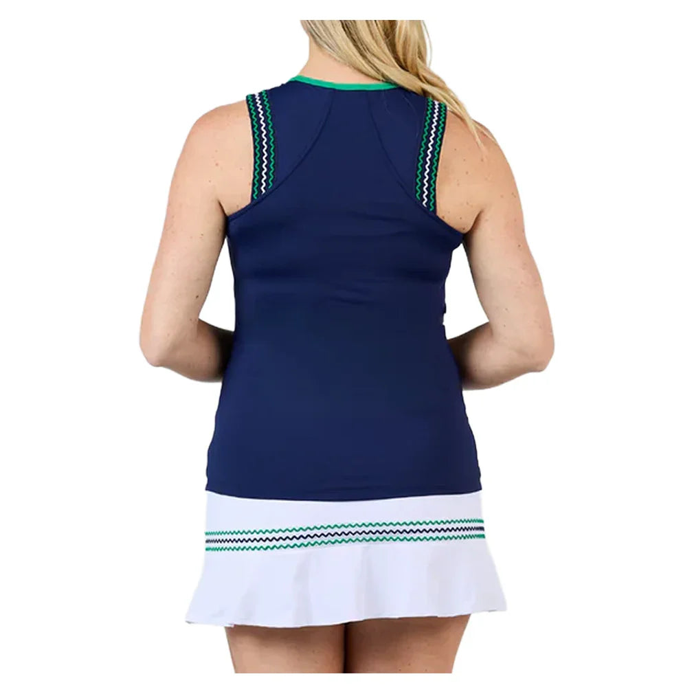 Women`s Tennis Tank Navy Apparel Sofibella