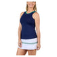 Women`s Tennis Tank Navy Apparel Sofibella