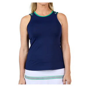 Women`s Tennis Tank Navy Apparel Sofibella