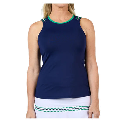 Women`s Tennis Tank Navy Apparel Sofibella