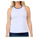 Women`s Tennis Tank White Apparel Sofibella