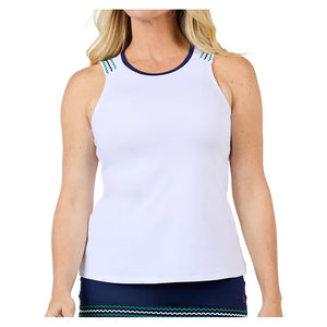 Women`s Tennis Tank White Apparel Sofibella
