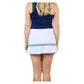 Women`s 14 Inch Tennis Skort White and Zen Apparel Sofibella