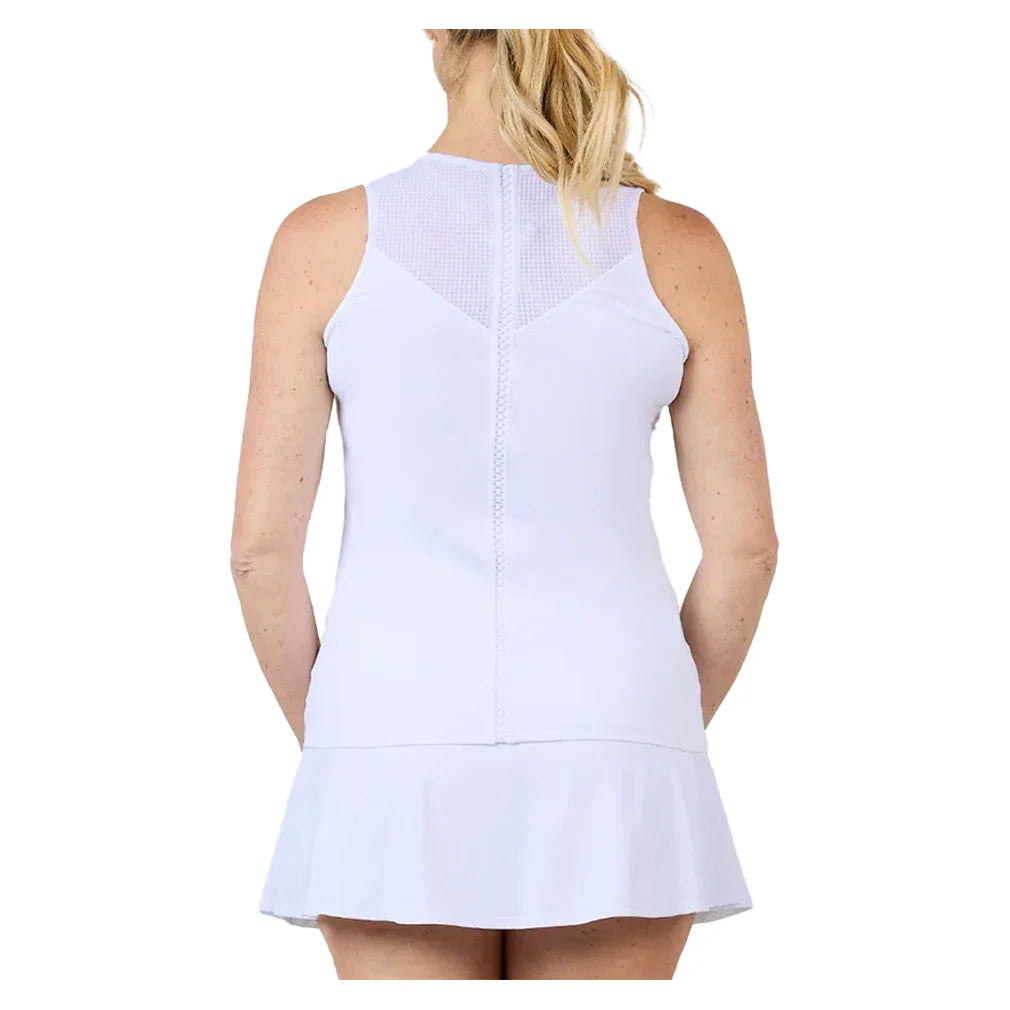 Women`s Tennis Tank White Apparel Sofibella