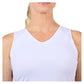 Women`s Tennis Tank White Apparel Sofibella