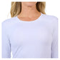 Women`s Long Sleeve Tennis Top White Apparel Sofibella
