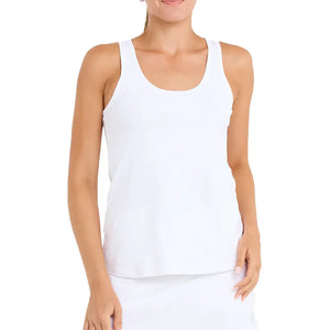 Women`s Tennis Tank White Apparel Sofibella