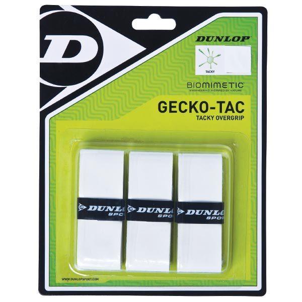 Tac 3 Pack White Tacky Tennis Overgrip Accessories Dunlop