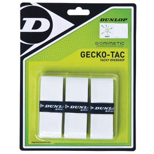 Tac 3 Pack White Tacky Tennis Overgrip Accessories Dunlop