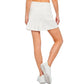 Women`s Risk 15 Inch Tennis Skort White Apparel Lija