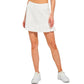 Women`s Risk 15 Inch Tennis Skort White Apparel Lija