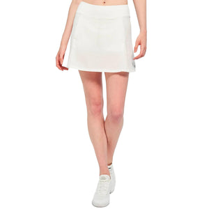 Women's Run 15 Inch Tennis Skort White Apparel Lija