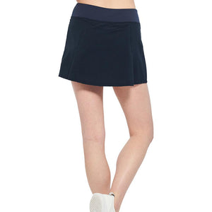 Women's Run 13 Inch Tennis Skort Dark Navy Apparel Lija