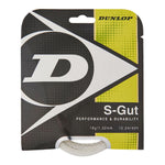 S-Gut 16G White Tennis String Strings Dunlop