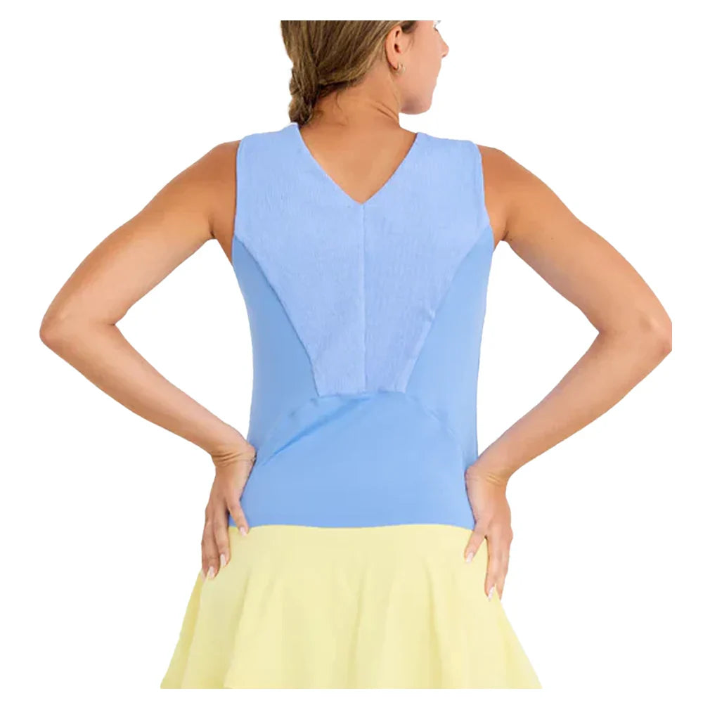 Women`s Tennis Tank Periwinkle Apparel Sofibella