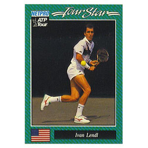 Ivan Lendl Prototype Card 1992 Memorabilia Netpro