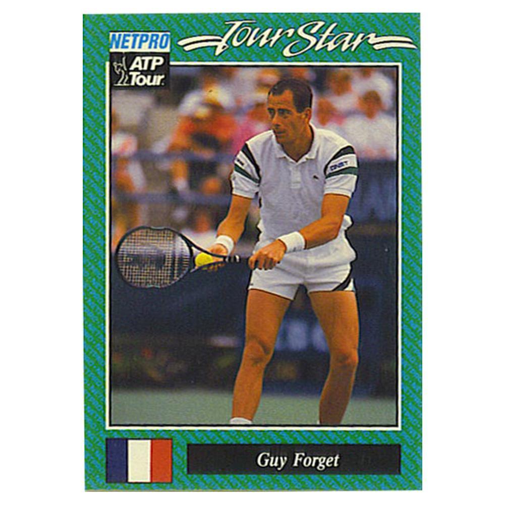 Guy Forget Prototype Card 1992 Memorabilia Netpro