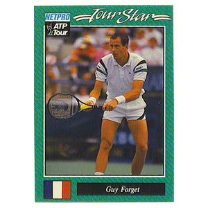 Guy Forget Prototype Card 1992 Memorabilia Netpro
