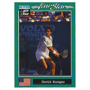 Derrick Rostagno Prototype Card 1992 Memorabilia Netpro