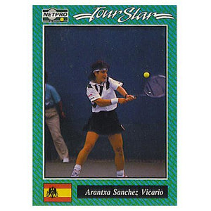 Arantxa Sanchez Vicario Prototype Card Memorabilia Netpro