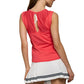 Women`s Elite Power Tennis Tank Cayenne Apparel Lija