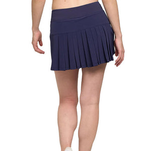 Women`s Nevo Deuce 13.5 Inch Tennis Skort Eggplant Apparel Lija