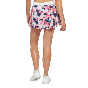 Women's Dash 13 Inch Tennis Skort Spring Splatter and White Apparel Lija