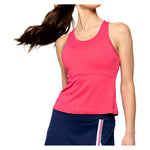 Women`s Rival Tennis Tank Raspberry Apparel Lija
