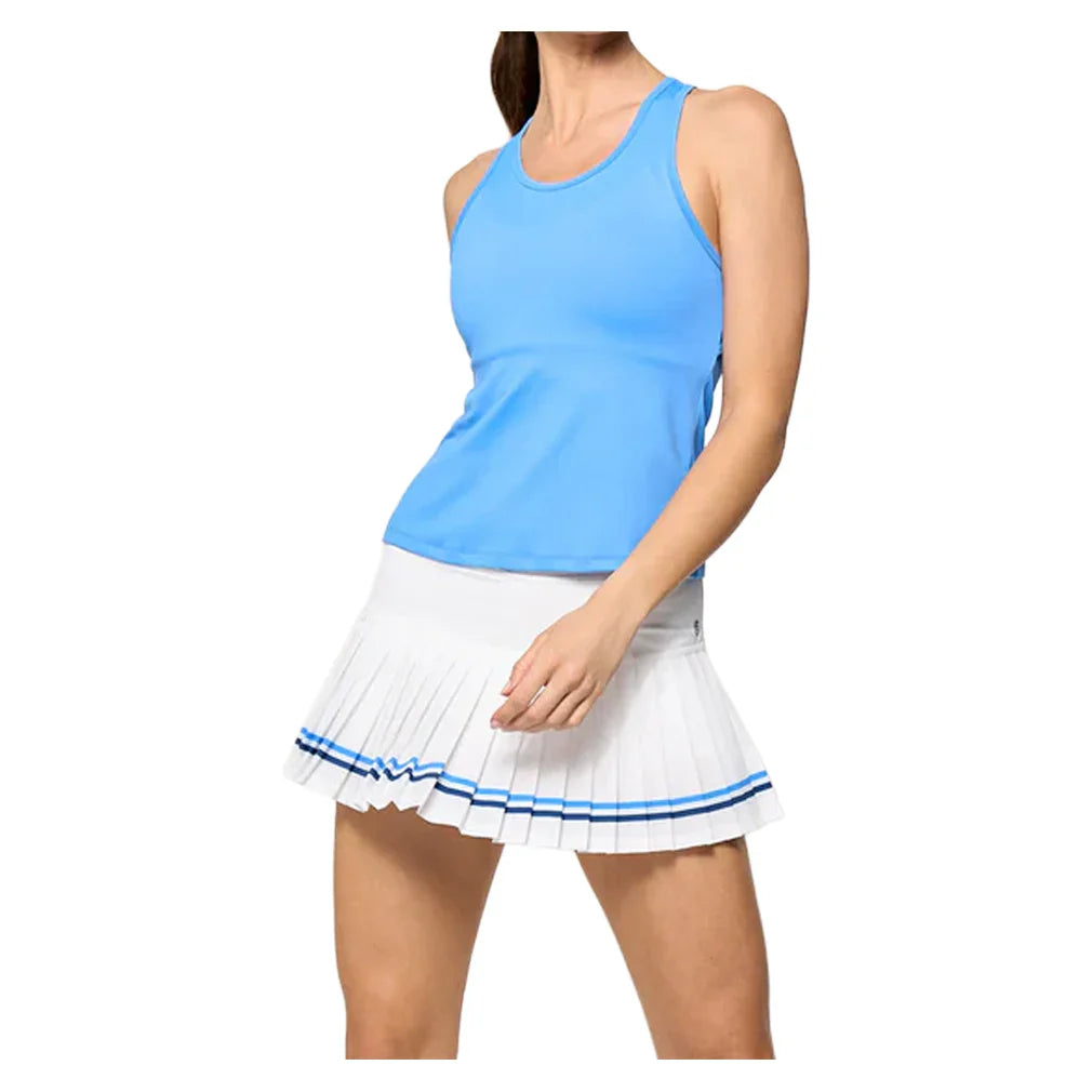 Women`s Rival Tennis Tank Blue Sky Apparel Lija