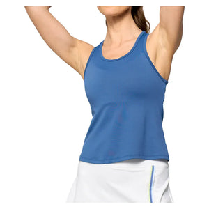 Women`s Rival Tennis Tank Denim Blue Apparel Lija