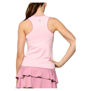 Women`s Gracey Tennis Tank Carnation and Antique Rose Apparel Lija
