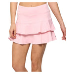 Women`s Match 13 Inch Tennis Skort Carnation Apparel Lija