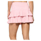 Women`s Match 13 Inch Tennis Skort Carnation Apparel Lija