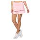 Women`s Match 13 Inch Tennis Skort Carnation Apparel Lija