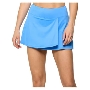 Women`s Tiebreaker 13 Inch Tennis Skort Blue Sky Apparel Lija