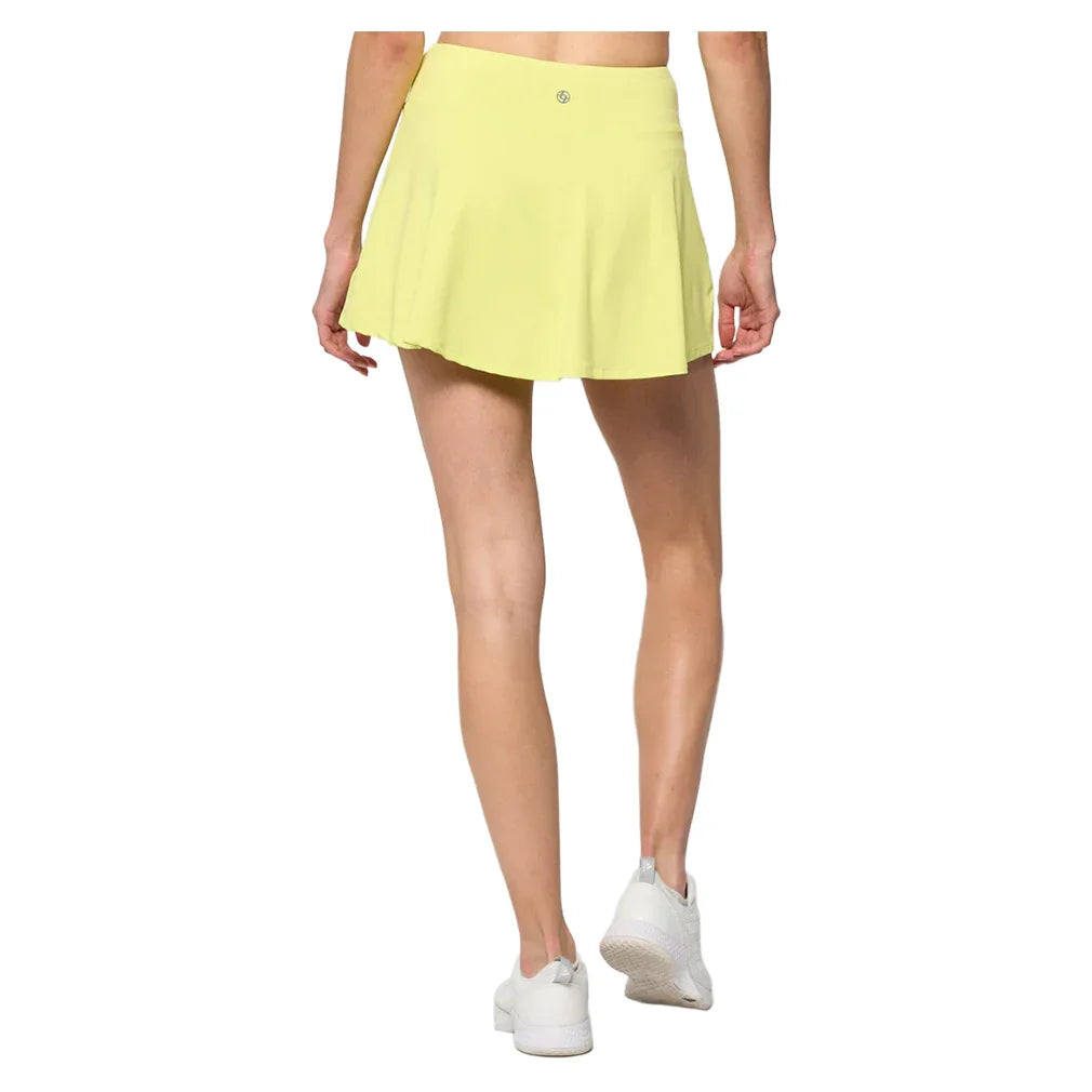 Women`s Tiebreaker 13 Inch Tennis Skort Peridot Apparel Lija
