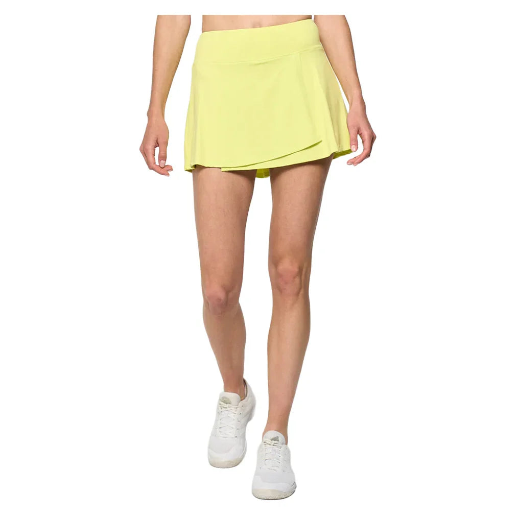 Women`s Tiebreaker 13 Inch Tennis Skort Peridot Apparel Lija